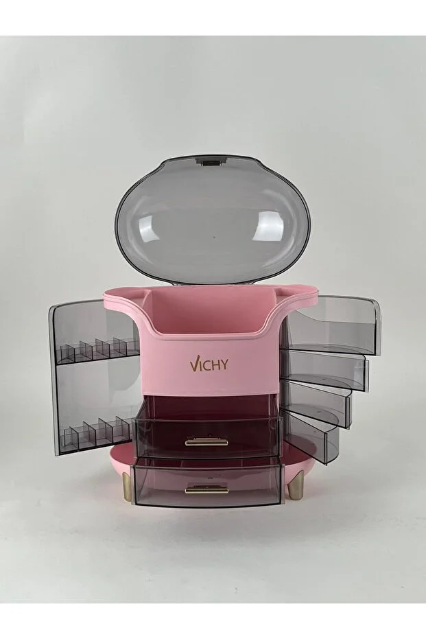 Vichy Çok Katlı Kozmetik, Makyaj ve Takı Düzenleyici Organizer